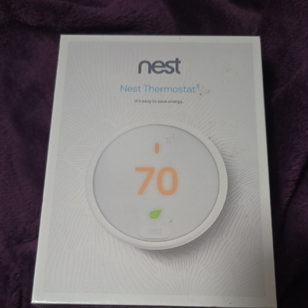 Nest Thermostat E in White